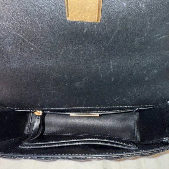 Tory Burch Small Fleming Convertible Shoulder Bag – Black / Pre-owned - Picture 10 of 11